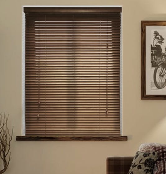 Sunwood Faux Wood Blinds 35mm - Crosby Blinds