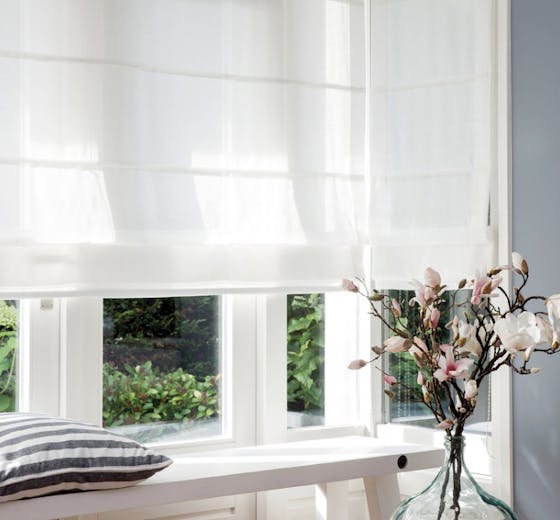 Luxaflex Roman Blinds - Crosby Blinds